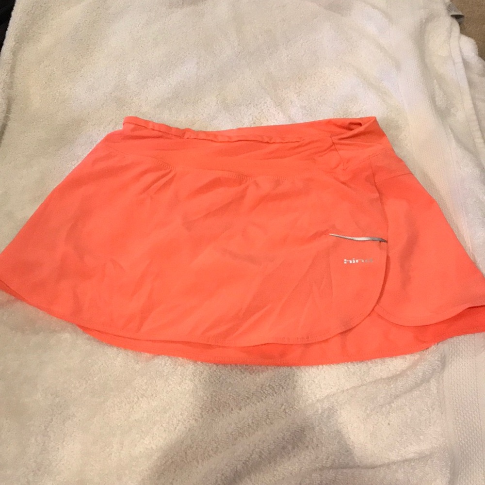 Hind Light Orange Tennis Skirt